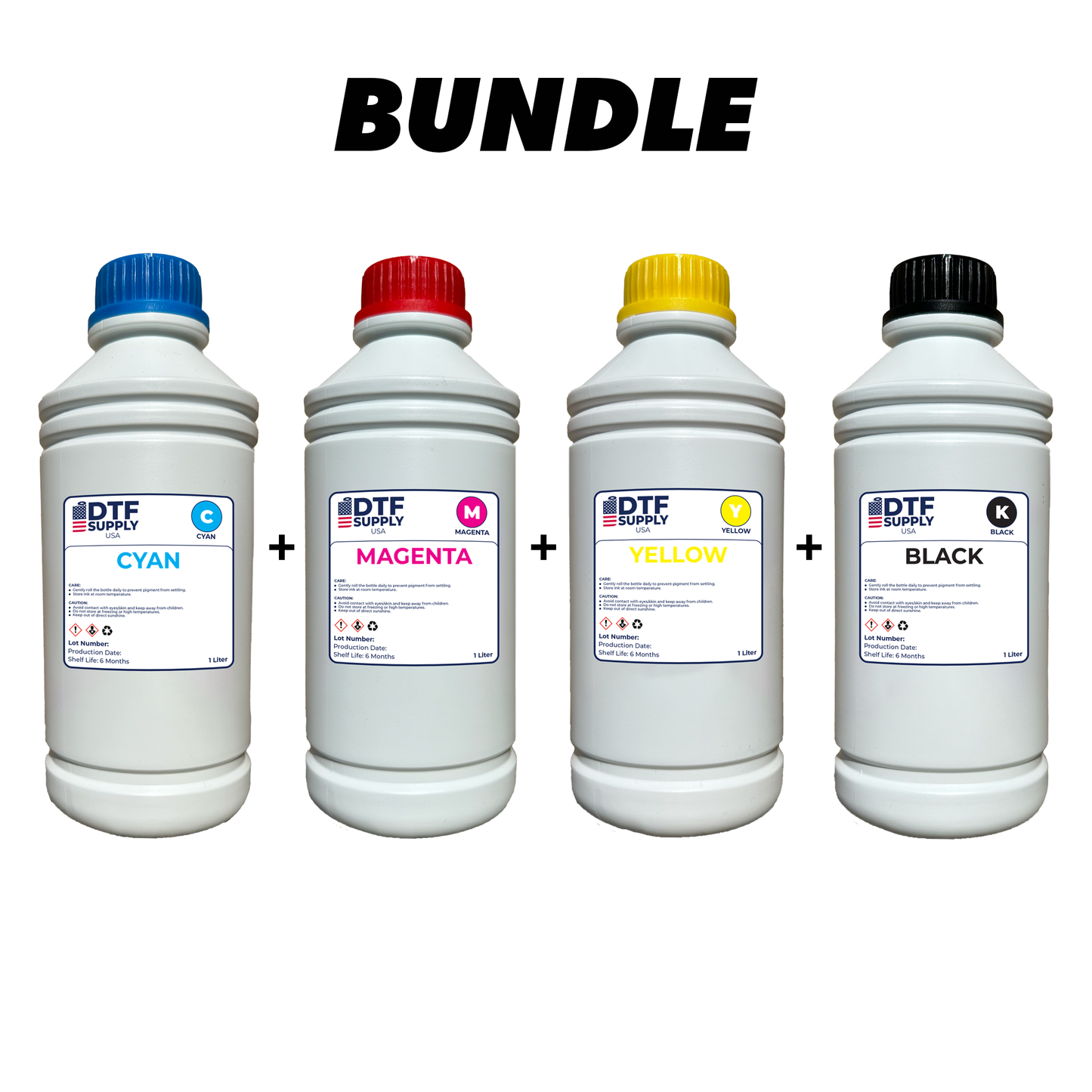 DTF CMYK Ink Bundle